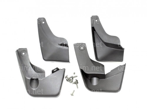 Брызговики Toyota Yaris 2011-2019 комплект 4 шт.