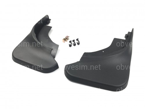 Брызговики передние Volkswagen Touareg 2002-2009 комплект 2шт