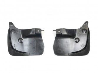Брызговики передние для Lexus LX 570 2008-2015 / Toyota Land Cruiser 200 2007-2021 под подножки с подсветкой комплект 2шт