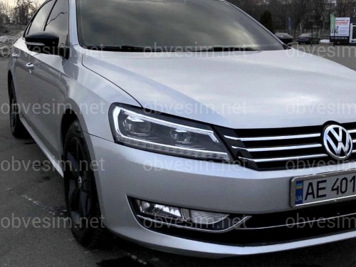 LED фары Volkswagen Passat B7 USA 2011-2015 в стиле B8 USA