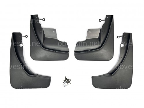 Брызговики Jeep Grand Cherokee 2005-2010, комплект 4шт.