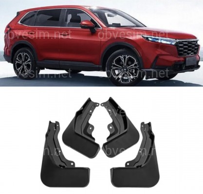 Брызговики Honda CR-V VI 2023+, комплект 4шт.