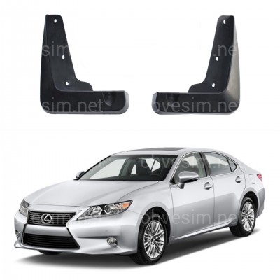 Брызговики передние Lexus ES 2012-2017, комплект 2шт.