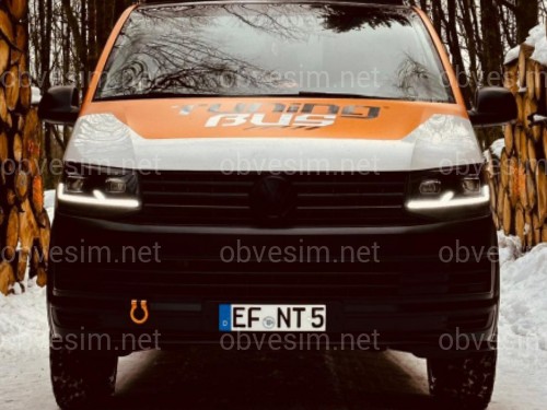 Full led фары стиль Multivan T6.1 2020+ для T6 2016-2019 (левая+ правая) комплектные с блоками