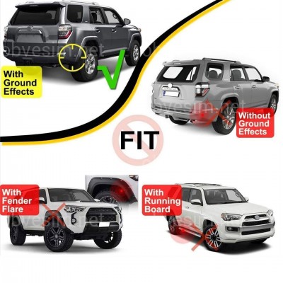 Брызговики Toyota 4Runner 2010-2019, комплект 4шт.