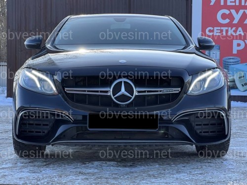 Передний бампер в стиле e63 Mercedes E-Class W213 2016-2020