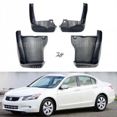 Брызговики Honda Accord USA 2007-2013, комплект 4шт.