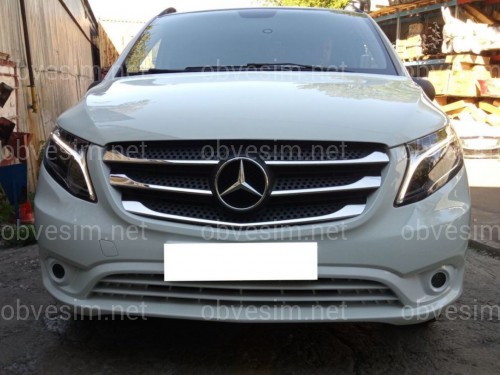 Full led фары стиль OEM Mercedes Benz W447 Vito / V-class / Metris (левая+ правая) комплектные с блоками