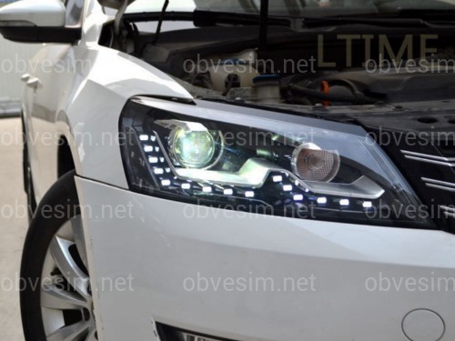 Передние фары Volkswagen Passat B7 USA 2011-2015