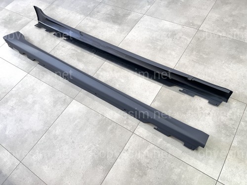 Накладки на пороги M-paket BMW 5 series G30 / G31 2017-2023