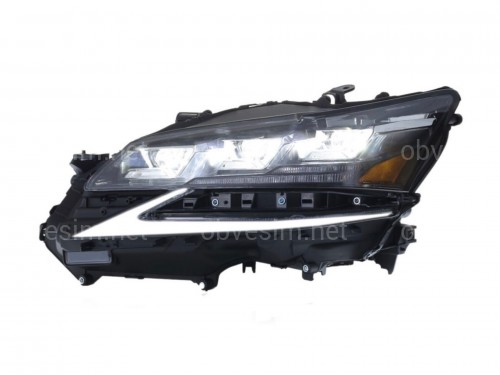 Фары FULL LED 3 линзы Lexus GS рестайлинг 2016+