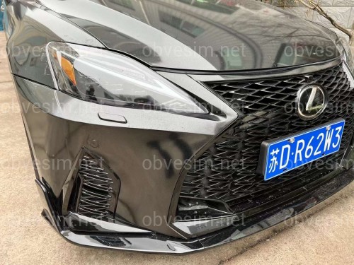 Бампер + сплиттер Lexus IS 2006-2012 в стиле F-SPORT 2021+