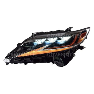 Фары Full LED 3 линзы Lexus ES рестайлинг 2015-2018