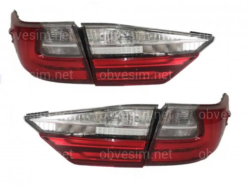 Задние фонари OEM рестайлинг 2016+ для Lexus ES 2012-2018 4шт.