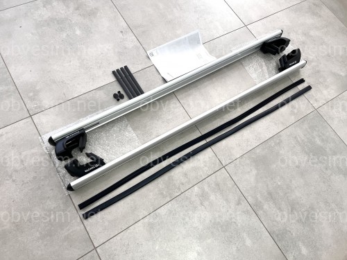 Оригинальные поперечные рейлинги Toyota Land Cruiser Prado 150 2009-2023