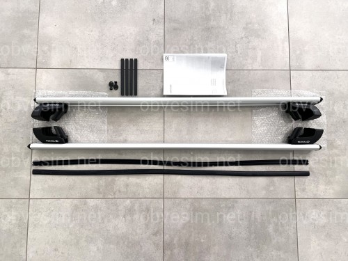 Оригинальные поперечные рейлинги Toyota Land Cruiser Prado 150 2009-2023