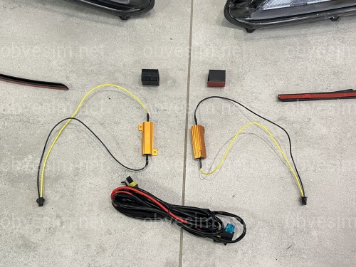 Фары Full LED 3 линзы Lexus IS 2005-2012