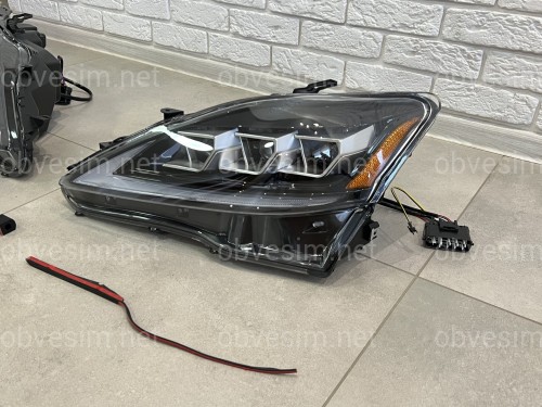 Фары Full LED 3 линзы Lexus IS 2005-2012