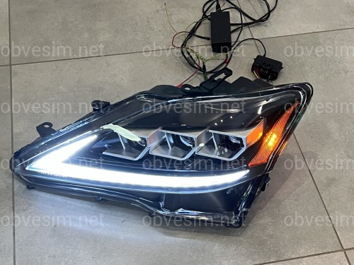 Фары Full LED 3 линзы Lexus IS 2005-2012