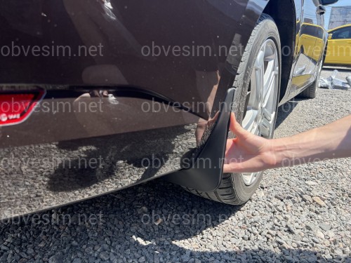Брызговики Skoda Superb 3 2015-2019 cедан / универсал, комплект 4шт.
