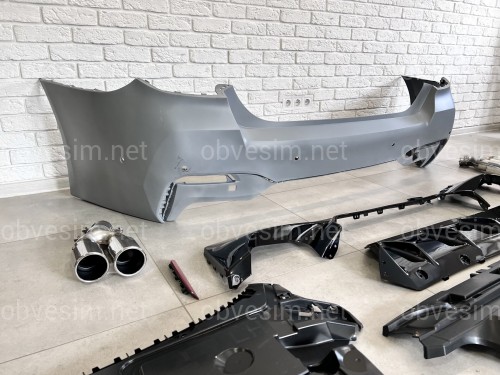 Комплект обвеса рестайлинг в стиле M5 LCI 2020+ для BMW 5 series G30 2016-2020
