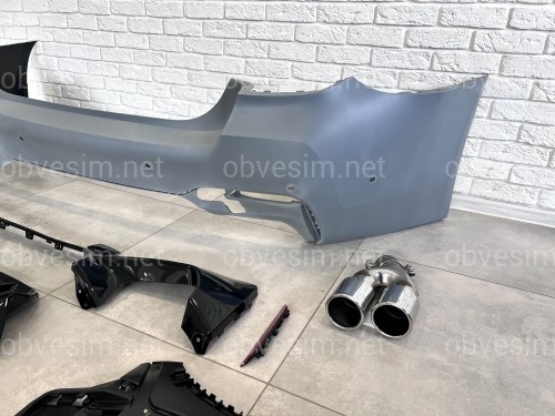 Комплект обвеса рестайлинг в стиле M5 LCI 2020+ для BMW 5 series G30 2016-2020