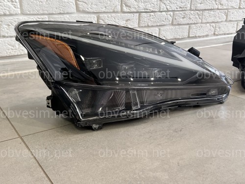 Фары Full LED 3 линзы в стиле 2021+ для Lexus IS 2005-2012