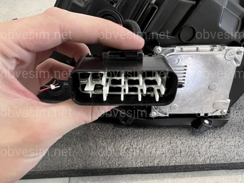 Фары Full LED 3 линзы в стиле 2021+ для Lexus IS 2005-2012