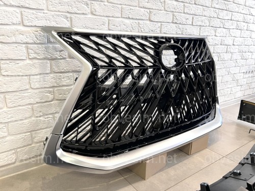 Обвес комплект TRD SUPERIOR  Lexus LX 570 450d  2015-2022 ABS пластик цвет черный