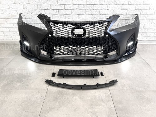 Бампер + сплиттер Lexus IS 2006-2012 в стиле F-SPORT 2021+