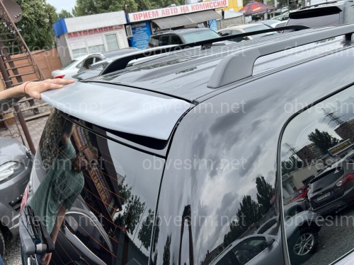 Спойлер козырек Mitsubishi Pajero Sport 2008-2016 ABS пластик. КАЧЕСТВО!