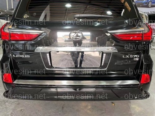 Обвес комплект TRD SUPERIOR  Lexus LX 570 450d  2015-2022 ABS пластик цвет черный
