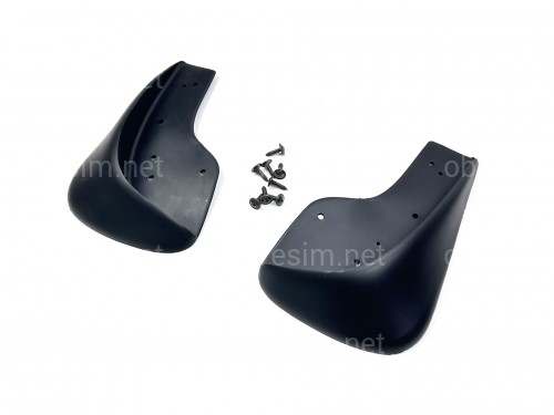 Брызговики передние Volkswagen Touran / Caddy 2003-2015, комплект 2шт.