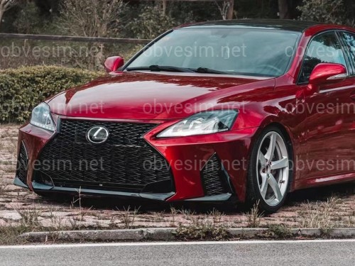Бампер Lexus IS 2006-2012 в стиле F-SPORT 2021+