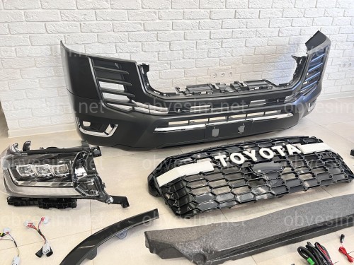 Комплект рестайлинга Toyota Land Cruiser 200 2007-2015 в LC 300 GR style