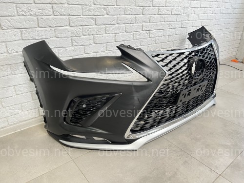 Бампер  F-Sport рестайлинг 2018+ для Lexus NX 2014-2021