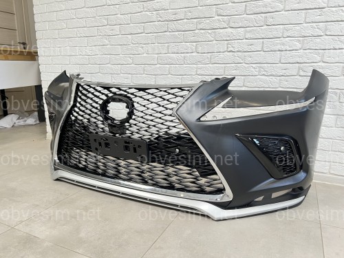 Бампер  F-Sport рестайлинг 2018+ для Lexus NX 2014-2021