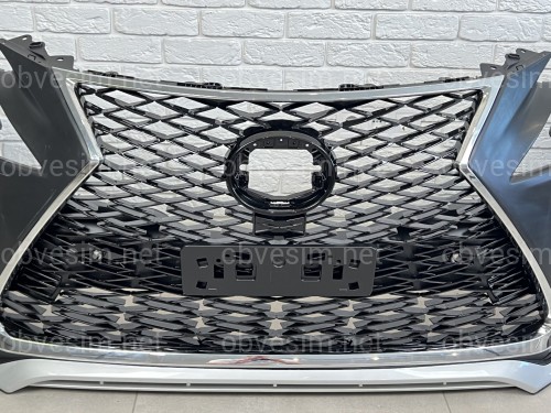 Бампер  F-Sport рестайлинг 2018+ для Lexus NX 2014-2021