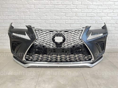 Бампер  F-Sport рестайлинг 2018+ для Lexus NX 2014-2021