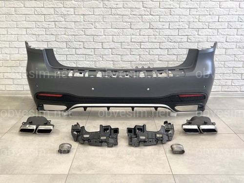 Комплект обвеса GLS63 AMG Mercedes-Benz GLS class X166 2015-2018