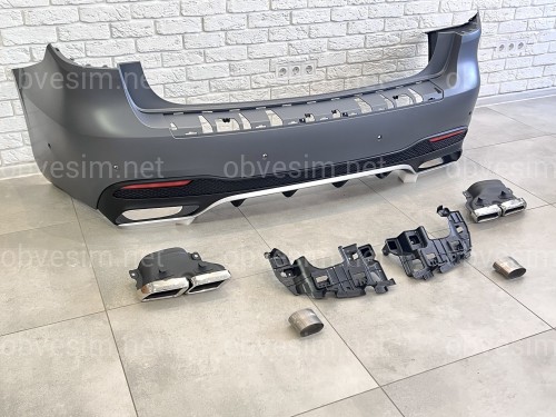 Комплект обвеса GLS63 AMG Mercedes-Benz GLS class X166 2015-2018