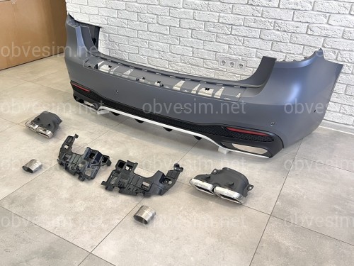 Комплект обвеса GLS63 AMG Mercedes-Benz GLS class X166 2015-2018