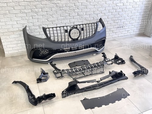 Комплект обвеса GLS63 AMG Mercedes-Benz GLS class X166 2015-2018