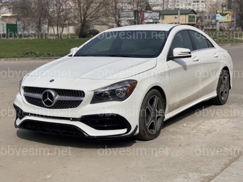Бампер передний CLA45 AMG Mercedes-Benz CLA class C117 2013-2018