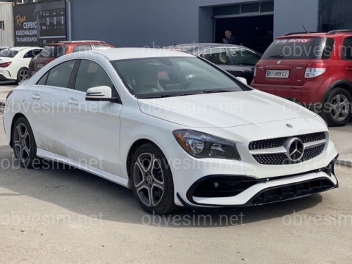 Бампер передний CLA45 AMG Mercedes-Benz CLA class C117 2013-2018