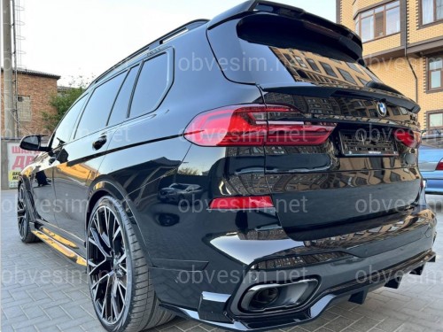 Комплект обвеса Paradigma BMW X7 G07 2019-2022, черный глянец