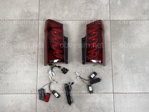 Задние LED фонари Mercedes Vito V class W447 2014- 2шт.