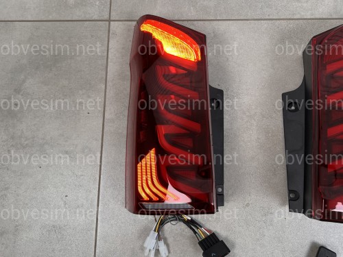 Задние LED фонари Mercedes Vito V class W447 2014- 2шт.