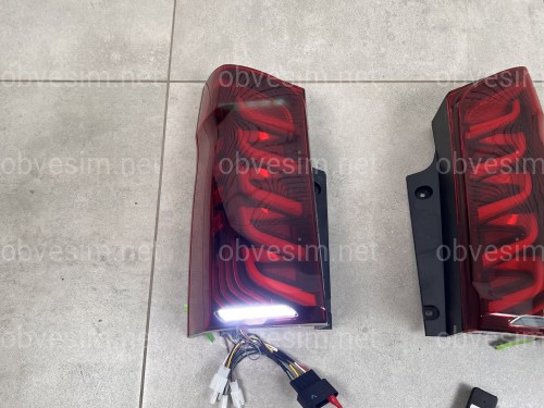 Задние LED фонари Mercedes Vito V class W447 2014- 2шт.