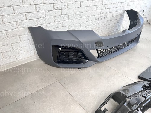 Передний бампер M Paket BMW 5 Series G30 G31 LCI 2020-2023